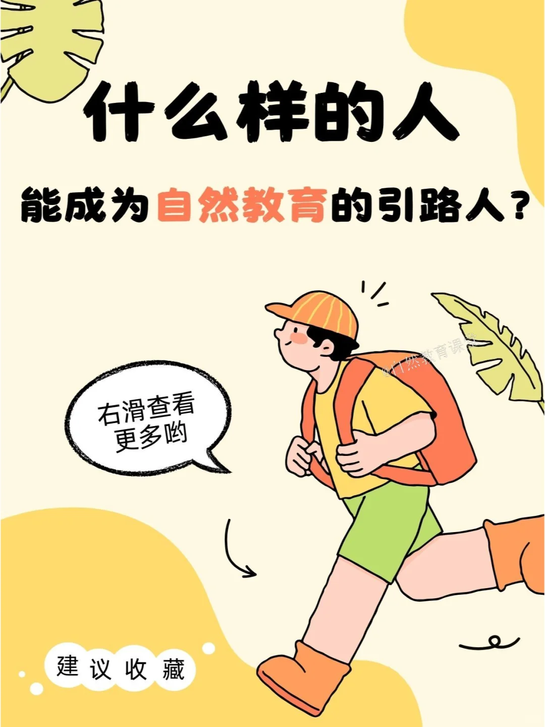 什么样的人能成为自然教育的引路人？