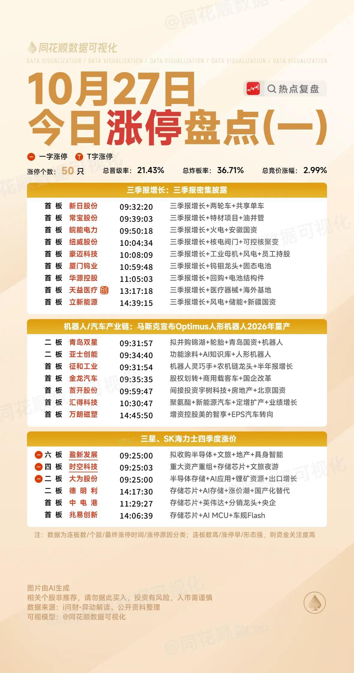 10月27日复盘：神开股份、平潭发展、安泰科技、大为股份、达华智能隔日走势的一些