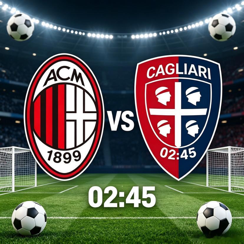 AC米兰 VS 卡利亚里 赛事前瞻北京时间5月25日凌晨2:45，意甲联赛将迎来