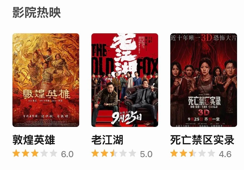 业内还有很多人在呼吁我们要多看国产电影，这质量让我们怎么选，《敦煌英雄》《老江湖