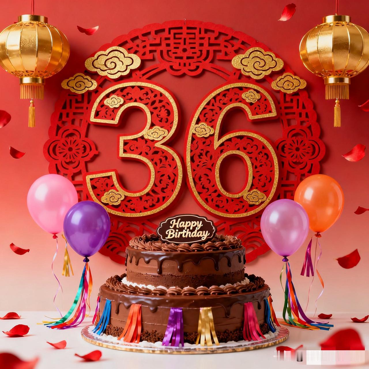 36岁生日有什么说法吗？

真的可以用一眨眼来形容我的36岁，不知不觉已经到了这