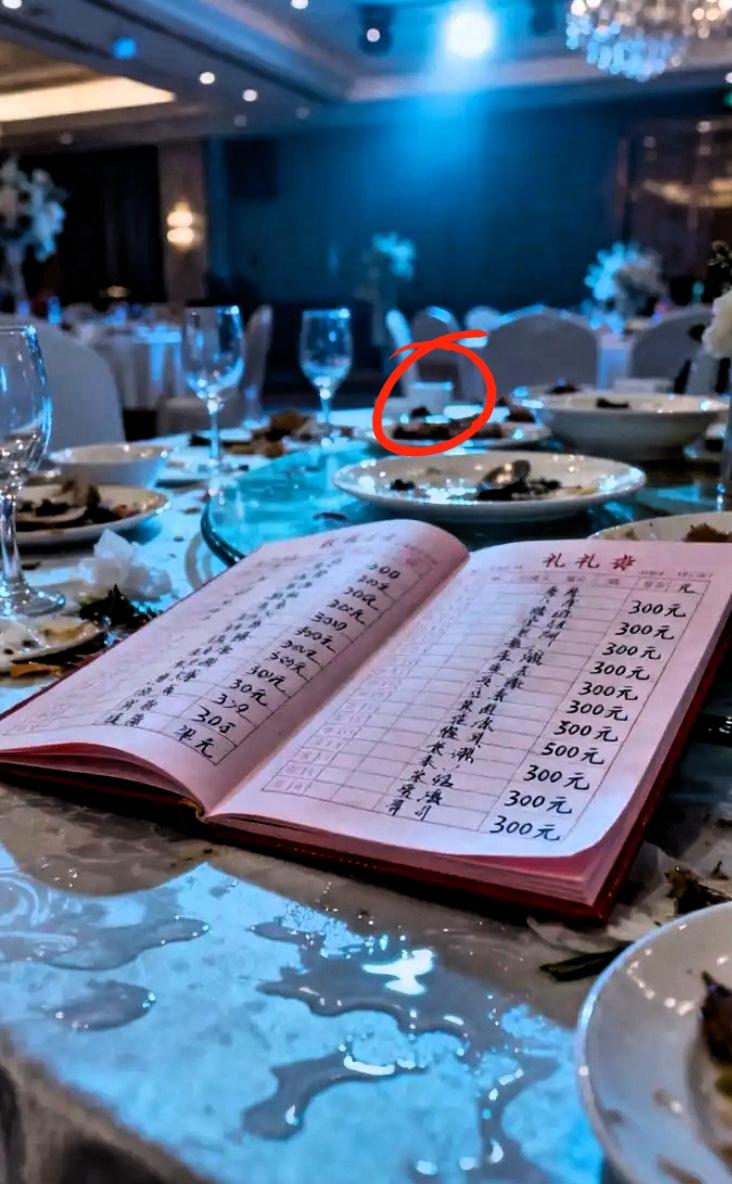 闺女结婚办35桌酒，
7成人随礼300块，
我一夜没睡后想通了！

昨天是我闺女