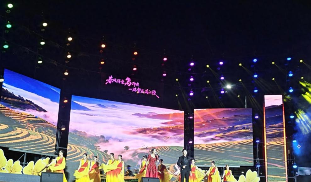 江陵县第五届油菜花赋全域旅游启动 一场春日文化盛宴燃爆全城
3月13号晚上，江陵