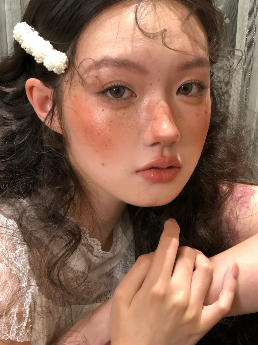 油画少女