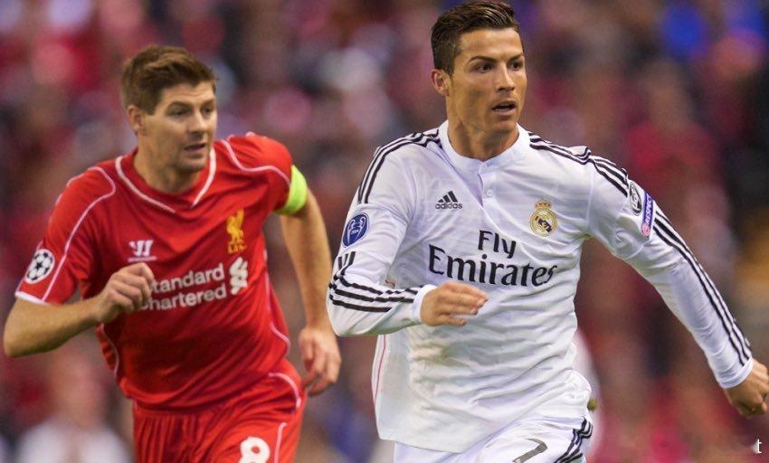 C罗 杰拉德谈C罗：梅西和C罗踏入安菲尔德去怎样的场景？杰拉德：我认为我们彼此之