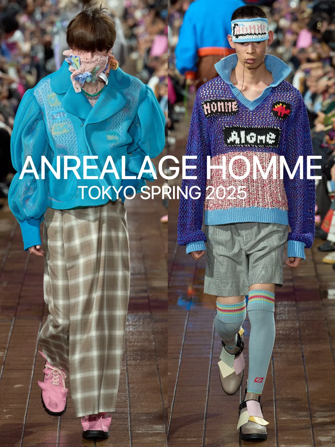 Anrealage Homme25ss的男孩气与脆弱美！！