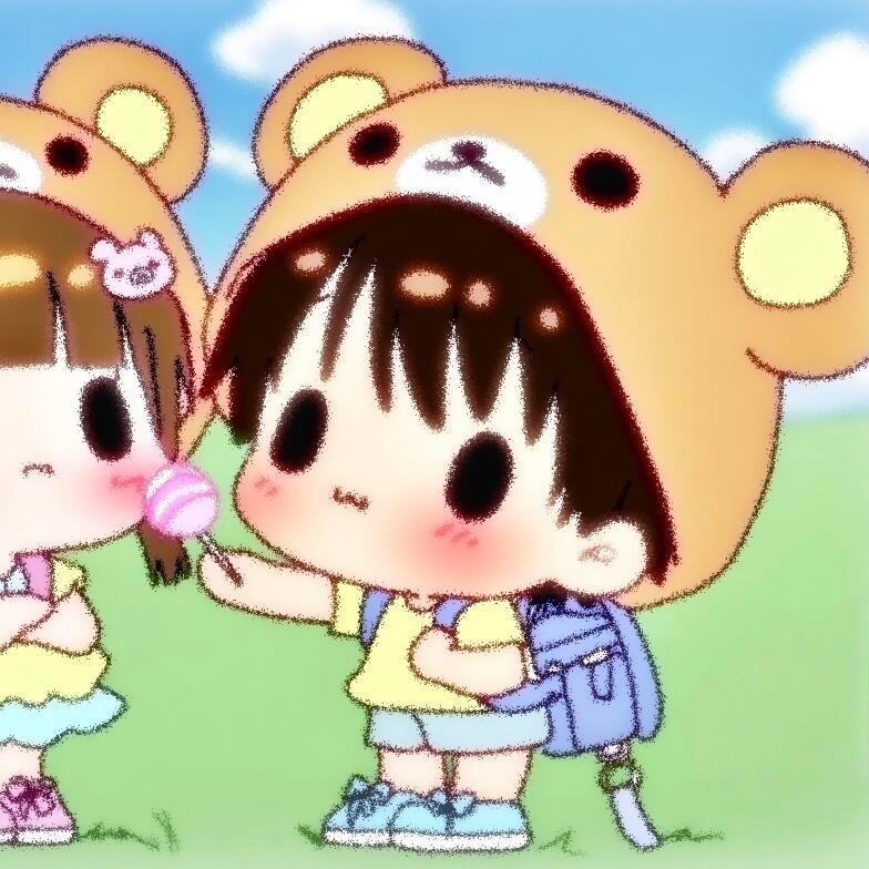 𝐒𝐇𝐀𝐑𝐄*  小事化面包 大事化蛋糕🍰ᵔ⤙ᵔ🥄 情侣头像｜可爱｜