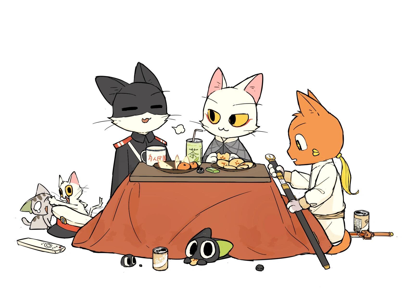 国漫的一些猫猫开会，王小孬暴打皇受哈哈哈哈哈[doge] 