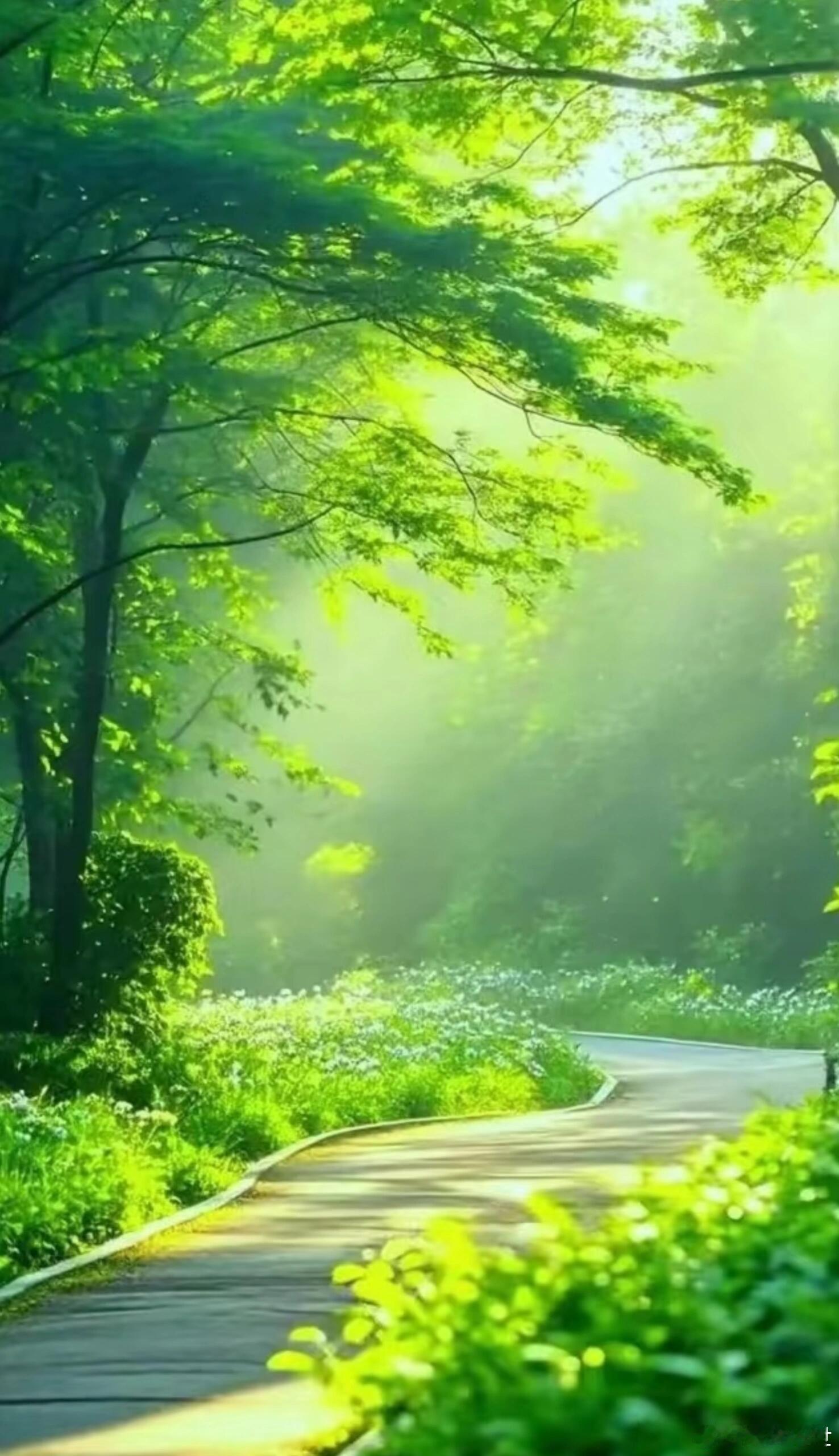 人生如行路，一路风雨，一路清寂。不攀不比，不怨不怒，不困于过往，不扰于外声。心若
