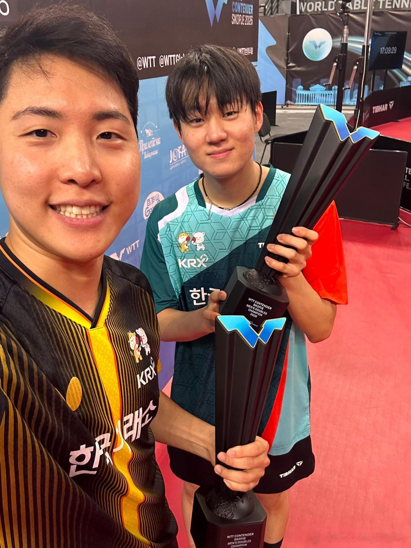 WTT常规挑战赛斯科普里站2026 恭喜本站的冠军得主们🏆🤳 