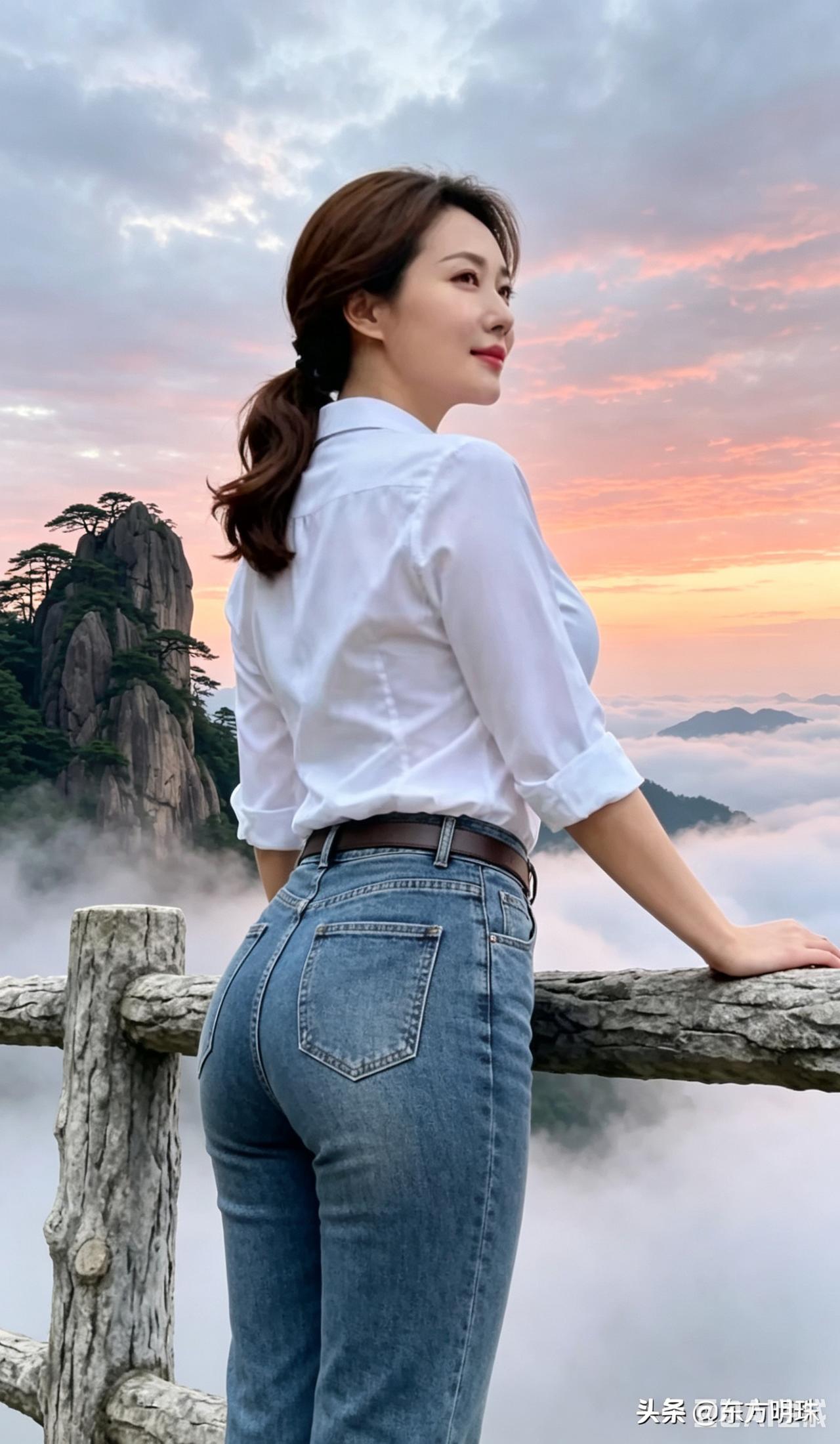 凌晨四点徒步上山，山巅朝霞云海，是山岳旅行独有的馈赠
 
凌晨四点我们从山脚出发
