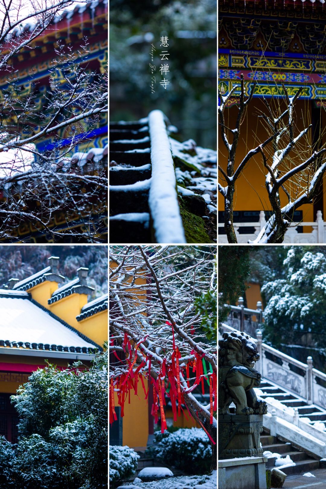 山中寻初雪|慧云禅寺【肆