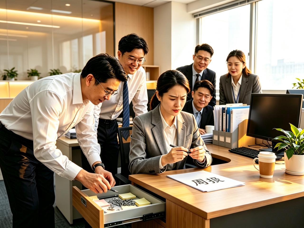 公司出了个新规定：周报必须手写，拍照上传，不能打印。

老板说，打印的没人看，手