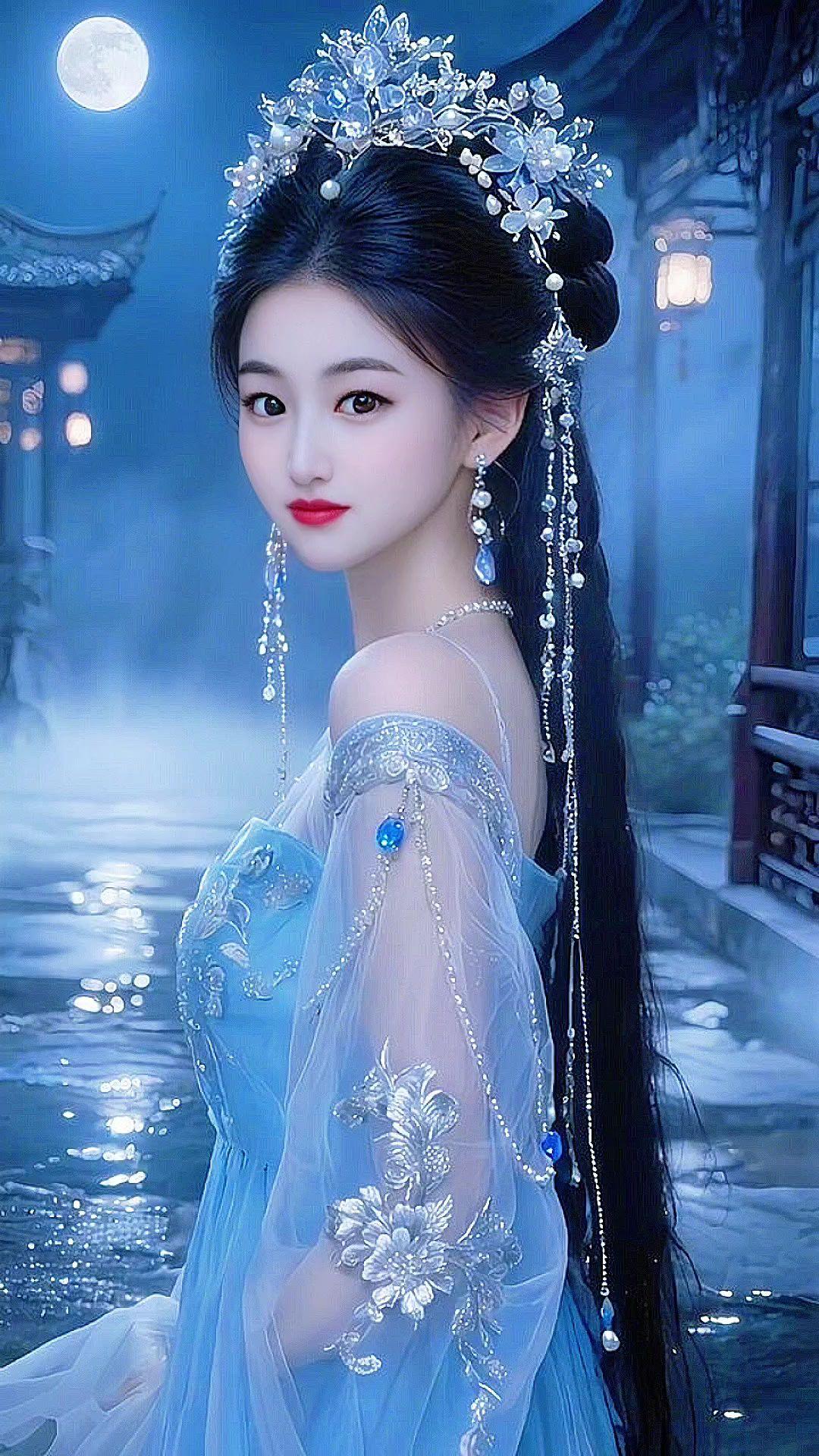 古风次元融合 古风氛围感 国风古韵 古风美人 汉服