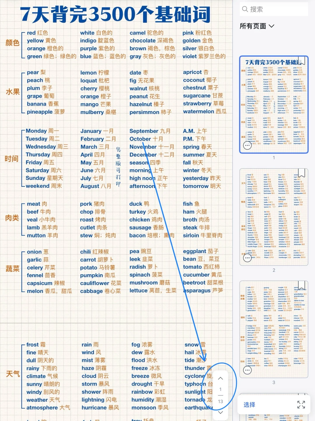 超全归纳‼️3500基础词！一次性吃透绝绝子！