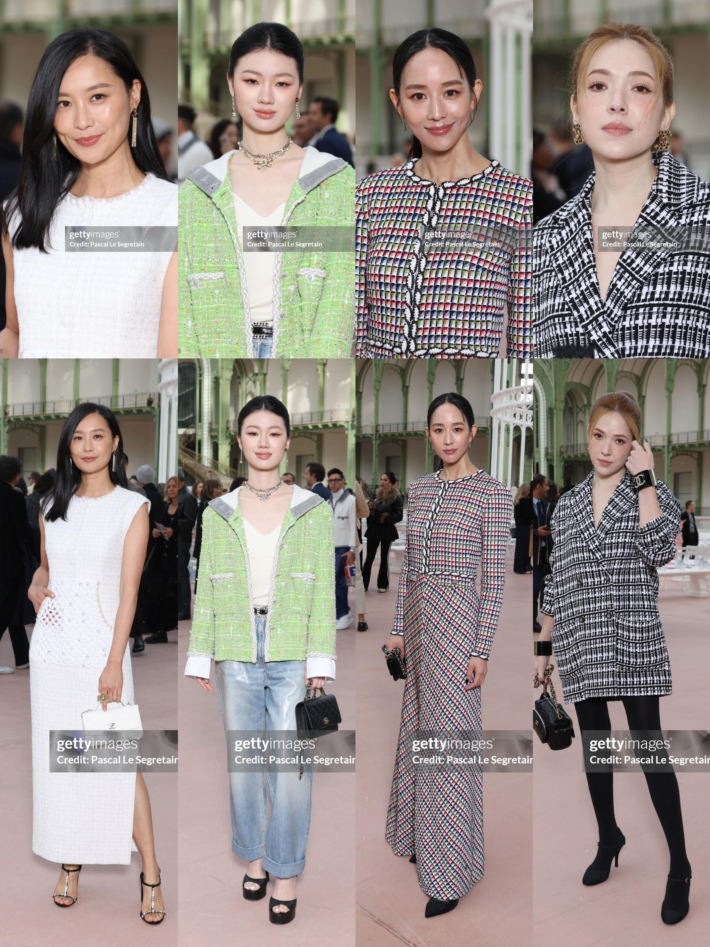 Chanel大秀中国女星G社生图状态单依纯、张钧甯、许玮甯、陈法拉 ​​​