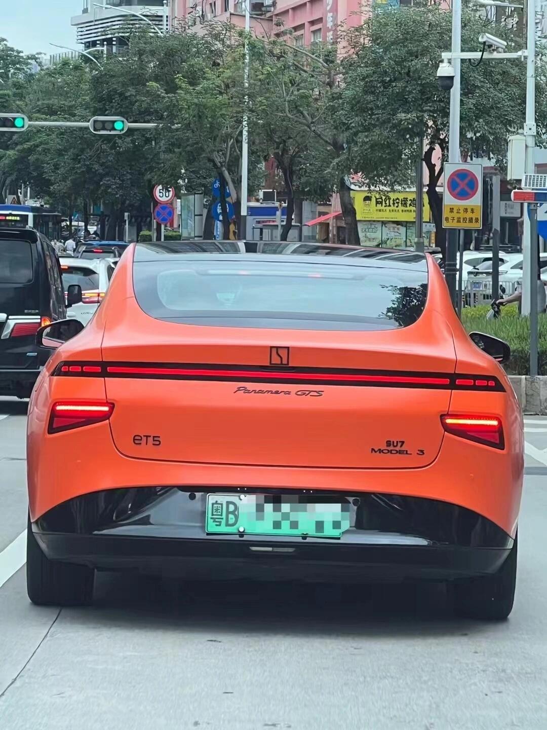 model3+小鹏P7+蔚来et5+小米SU7+极氪高情商：新能源集大成之车低情