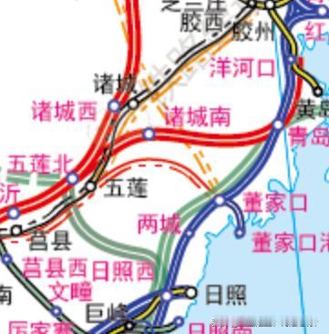 50 公里定乾坤！日照 — 五莲联络线，拉直京沪沿海最短通道 
山东高铁藏着一条