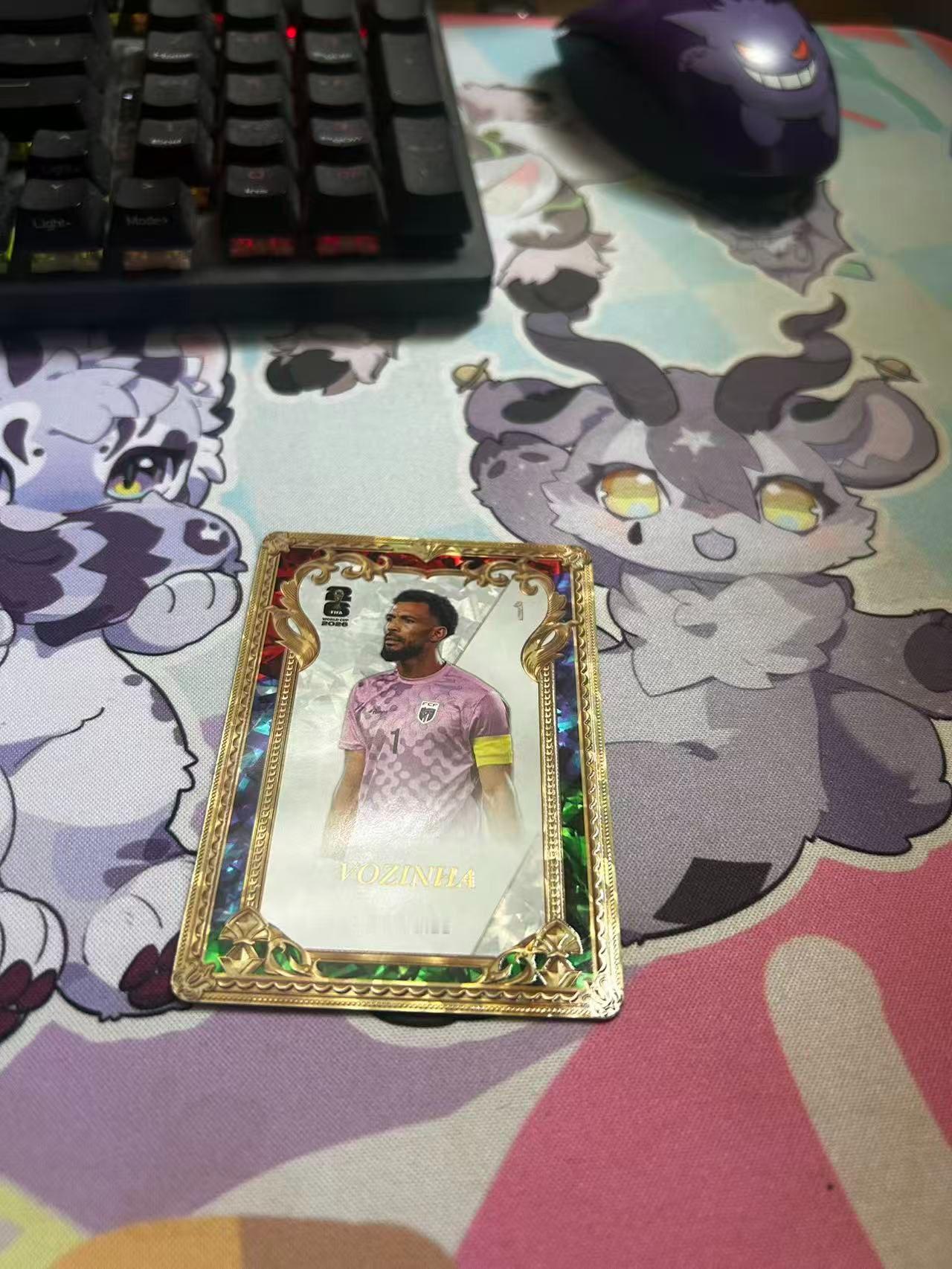 PANINI特卡开出了一名佛得角球员。。。。有谁认识吗？啥时候有机会在世界杯包能
