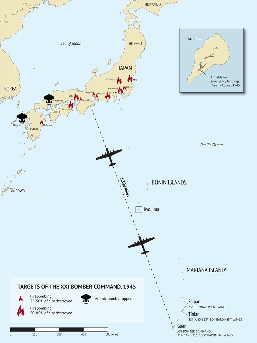 轰炸日本