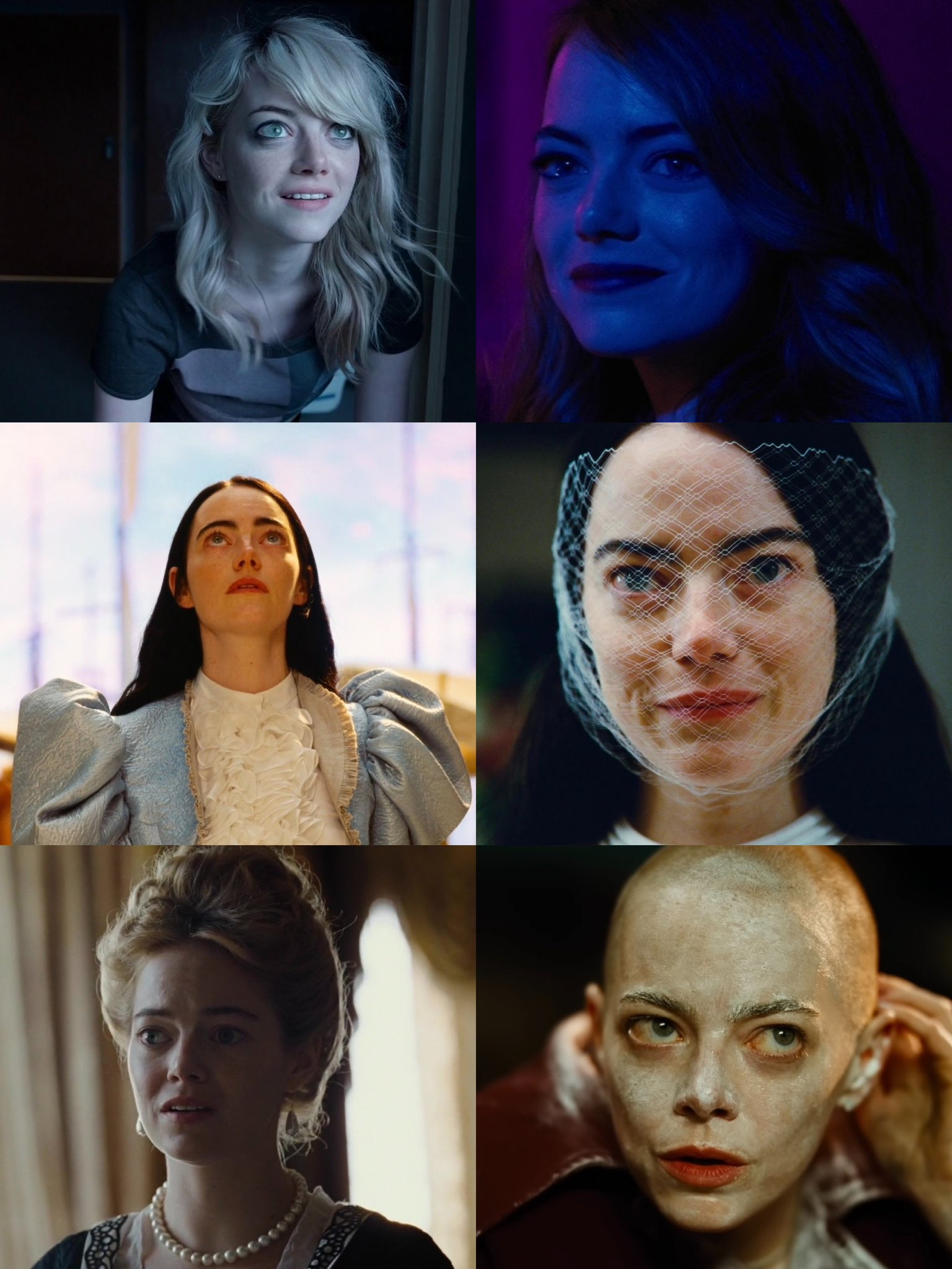 奥斯卡提名牛！石头姐再创新历史！37岁的Emma Stone已经获得7项奥斯卡提