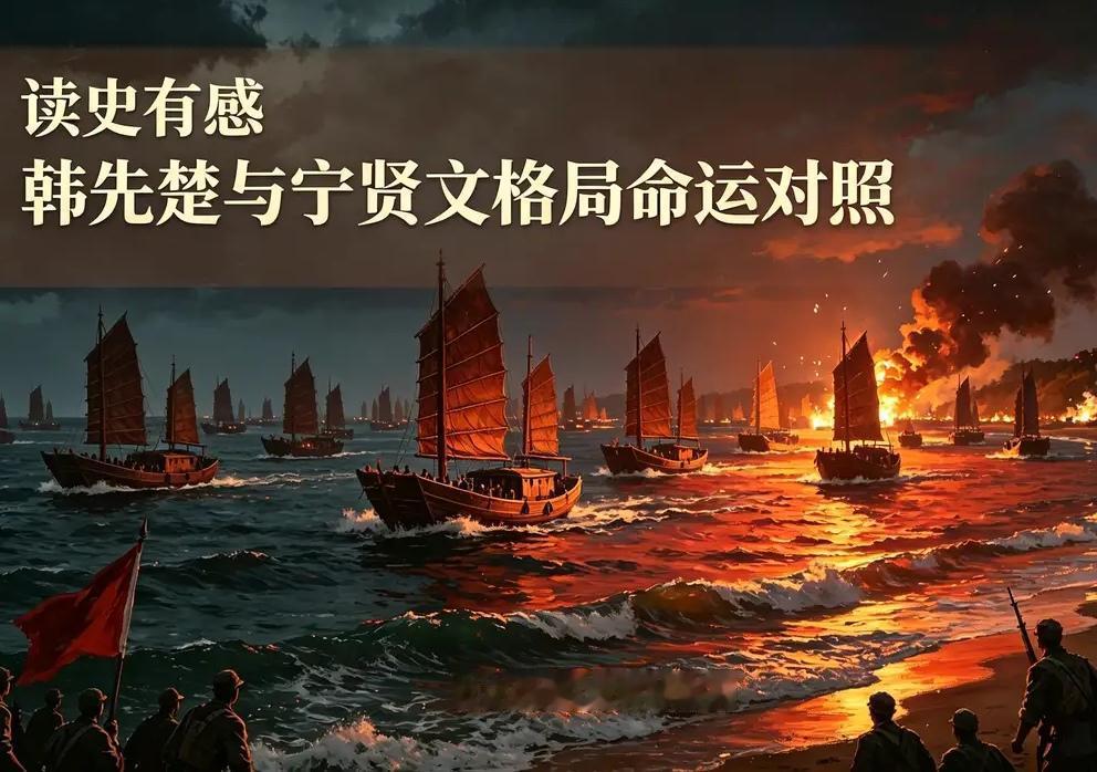 读史有感：韩先楚与宁贤文两位开国将军格局命运对照
 
在开国将帅中，韩先楚将军胆