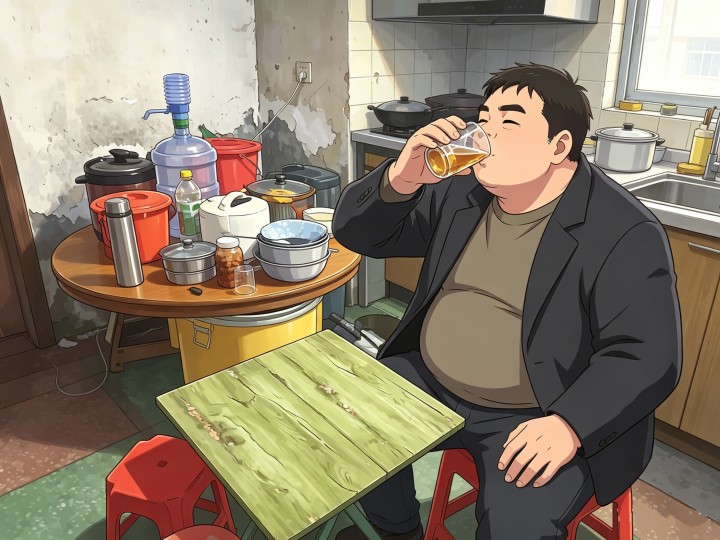 离谱！男子把别人家厨房当“解忧小酒馆”，两次闯入偷酒喝