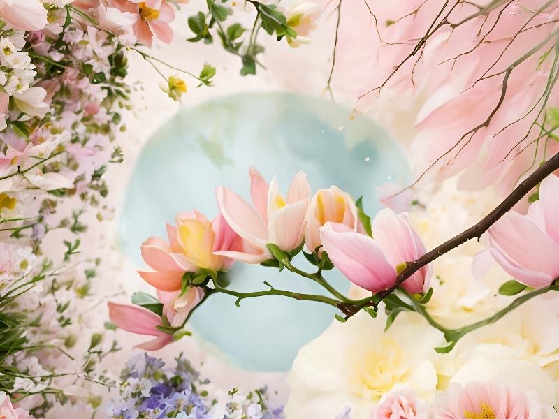 冬去山明水秀
春来鸟语花香