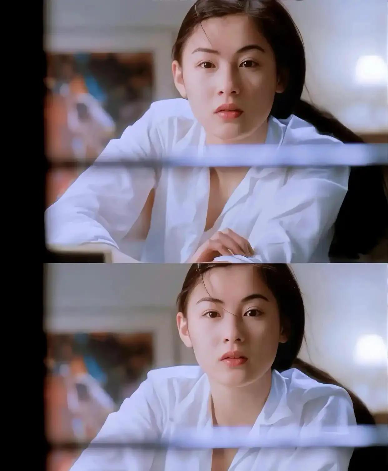 当红的张柏芝，对着镜头大方的说：要结婚，要生孩子，媒体都震惊了。这时的张柏芝20