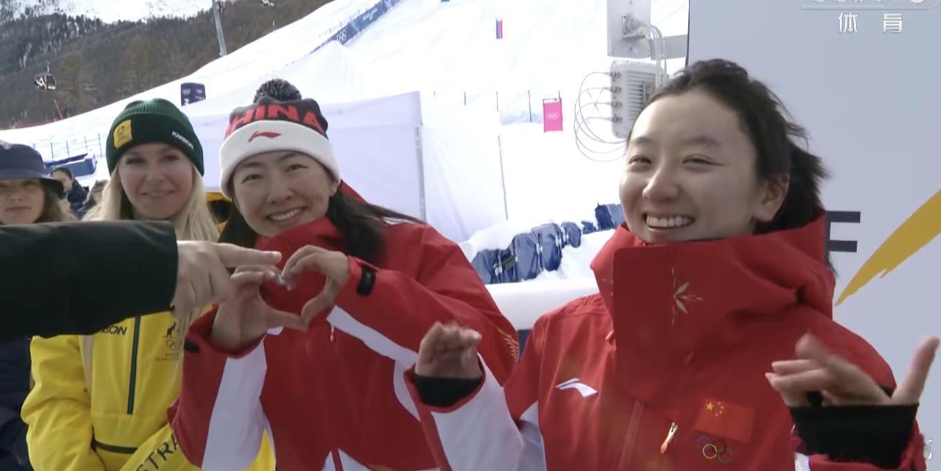 我当初以为，开始上综艺的徐梦桃就不比了。没有任何偏见，因为毕竟老将了，虽然期待但