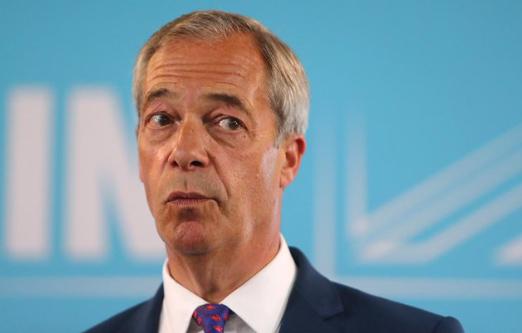【奈杰尔·法拉奇表示他的手机可能被俄罗斯黑客入侵】英国改革党领袖兼国会议员奈杰尔