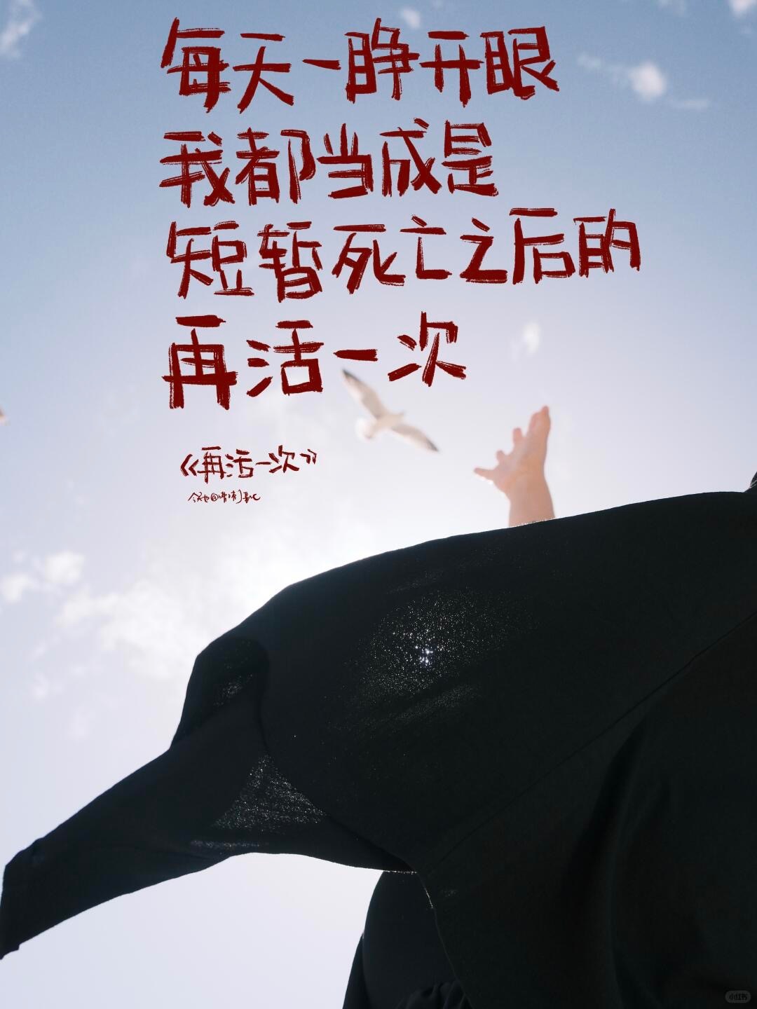 记住，没什么好焦虑的，活着就能翻盘。 