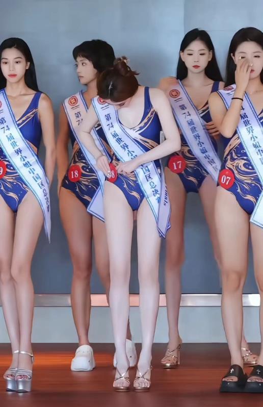 第 74 届世界小姐中国区赛事的选手们
这赛事去年就开始了，今年还有部分赛区的决