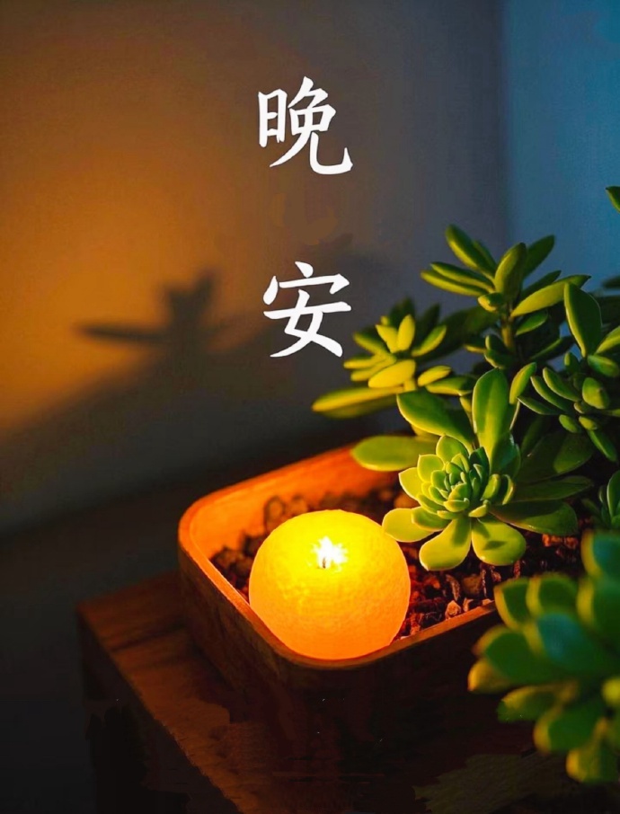 夜晚是白天的一个深呼吸！跟着它一起，慢慢吸，慢慢呼！晚安 🌙 ​​​