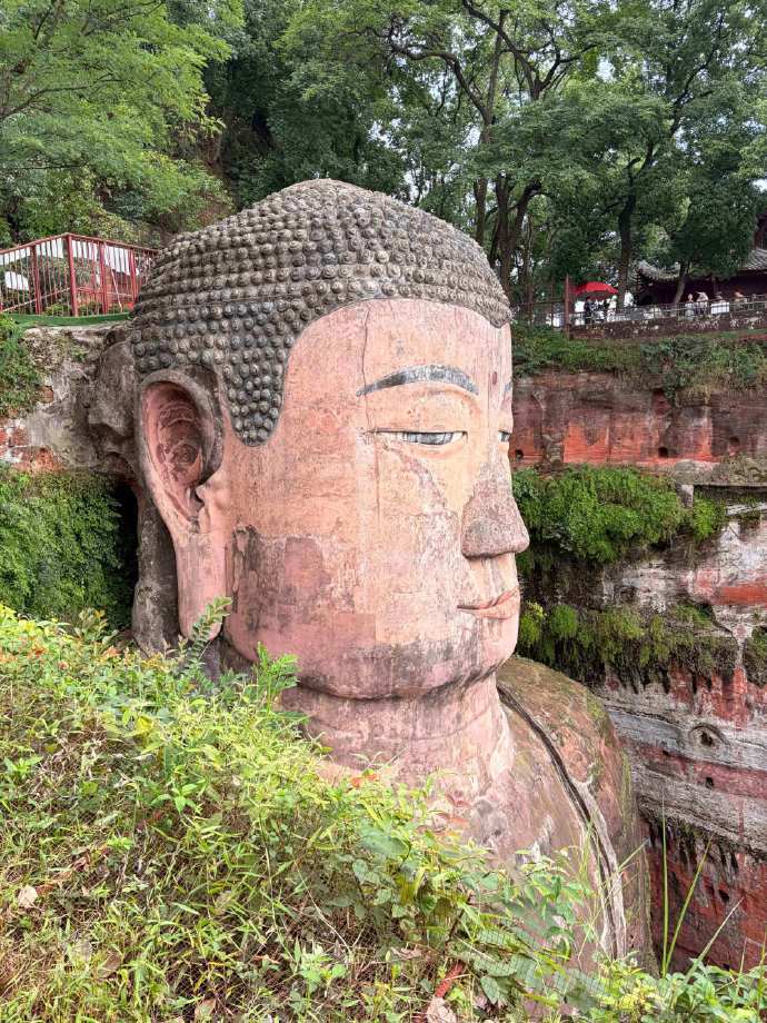刷到乐山大佛千万不要无视许愿巨巨巨巨灵的！  