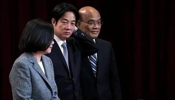 台独顽固分子赖清德、苏贞昌、蔡英文等宵小之辈，为一己私利，致中华民族伟大复兴而不