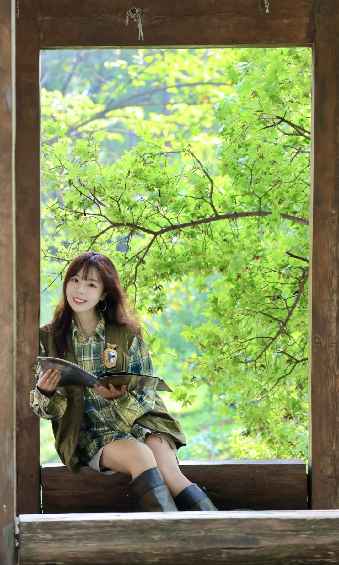 西安🌿我找到了现实版《言叶之庭》绿光森林