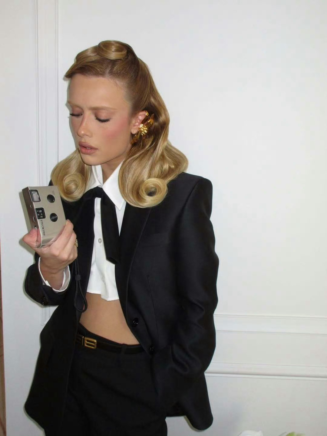 Maria Braz in Balenciaga for Cannes Film