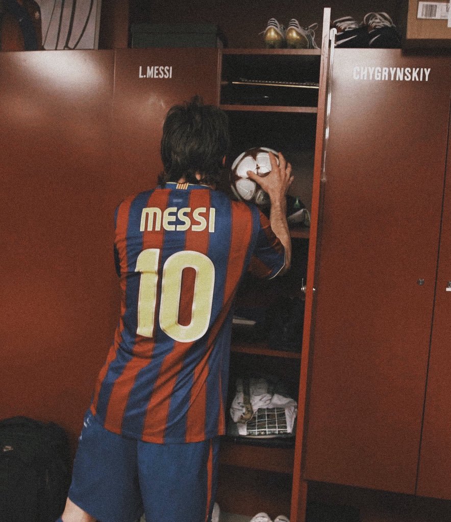 少见的照片梅西