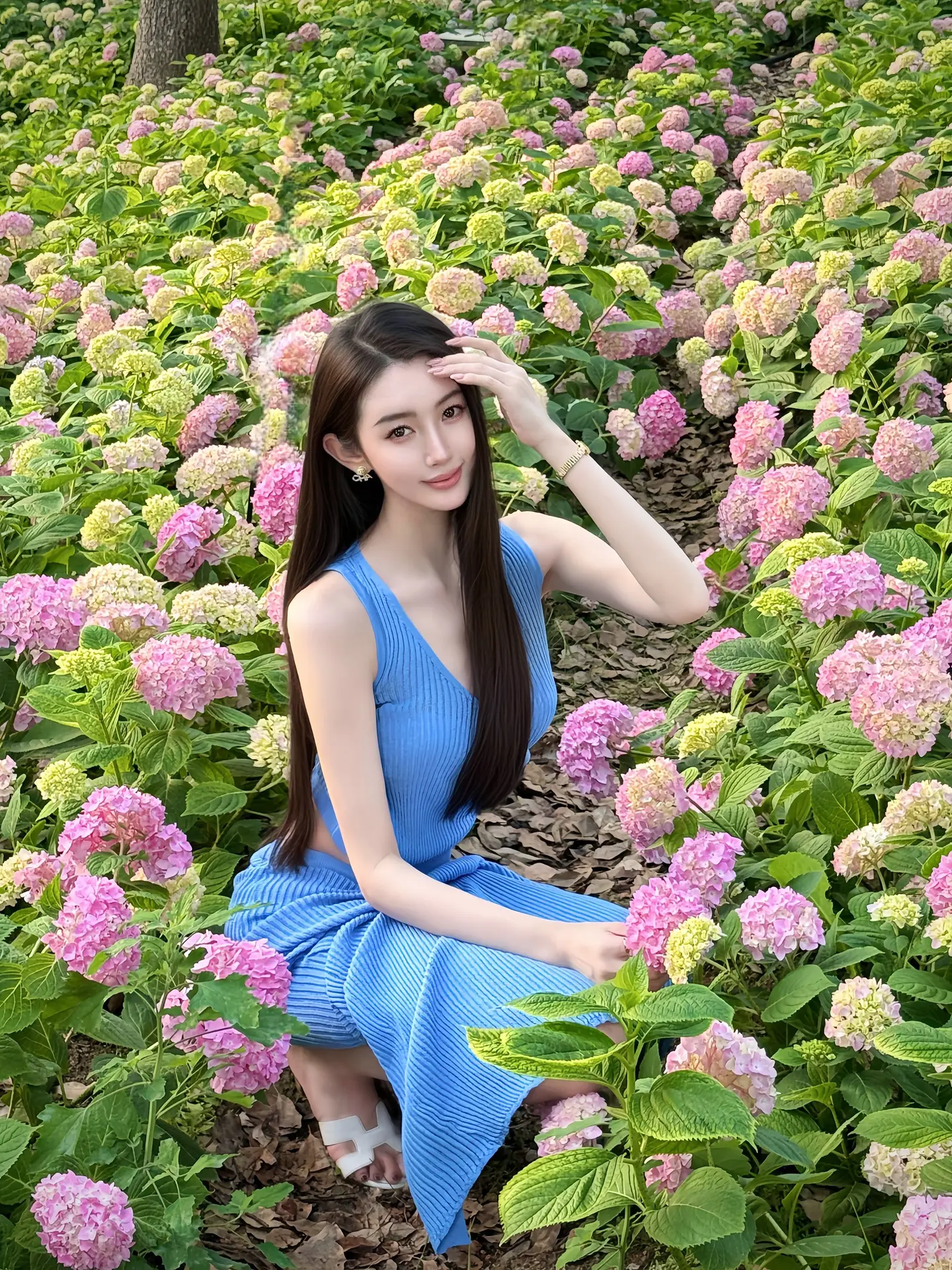 落花有意随流水 而流水无心恋落花