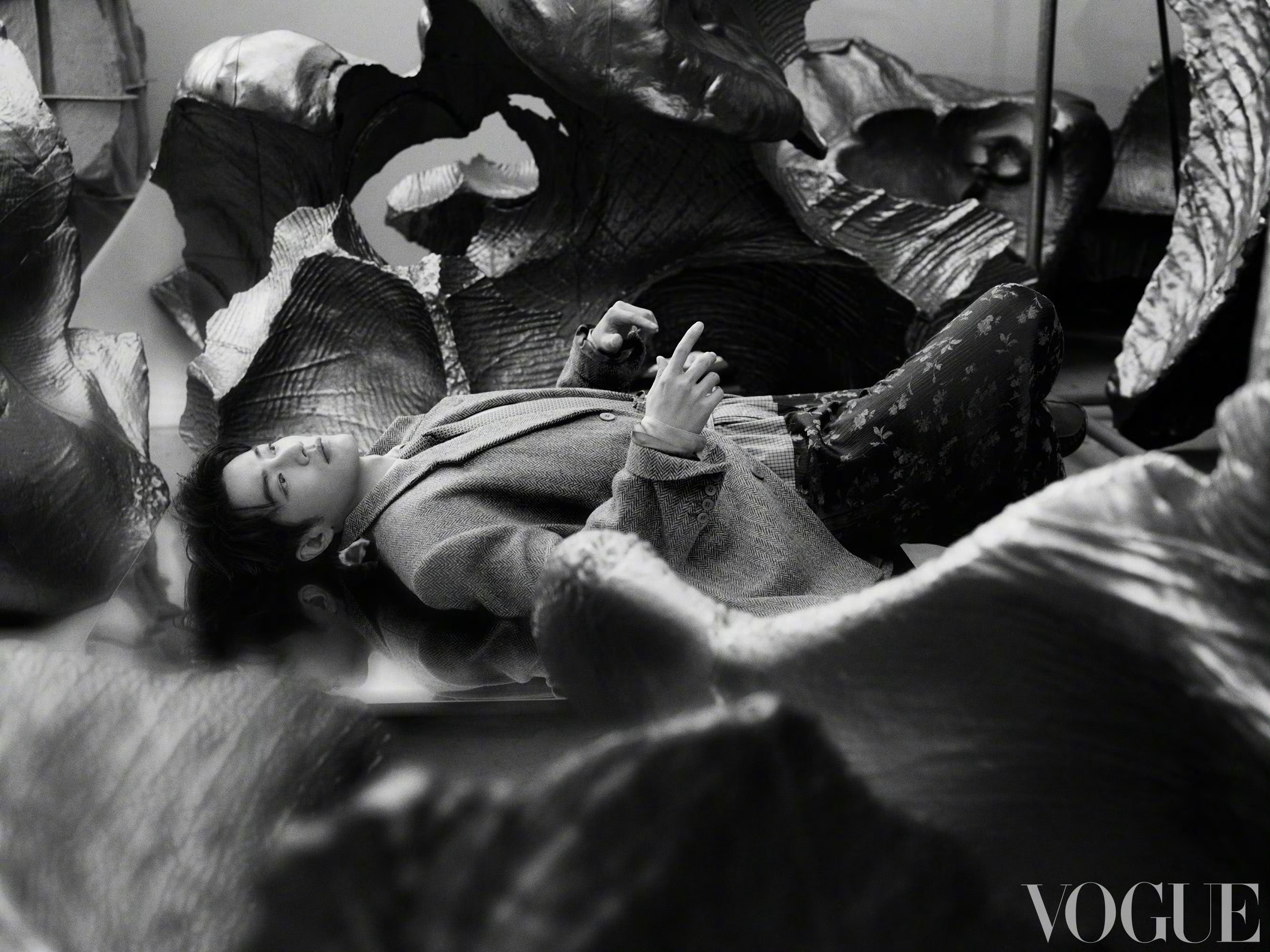 肖战  x VOGUE十月刊，今日在意大利米兰拉开序幕的 Vogue World