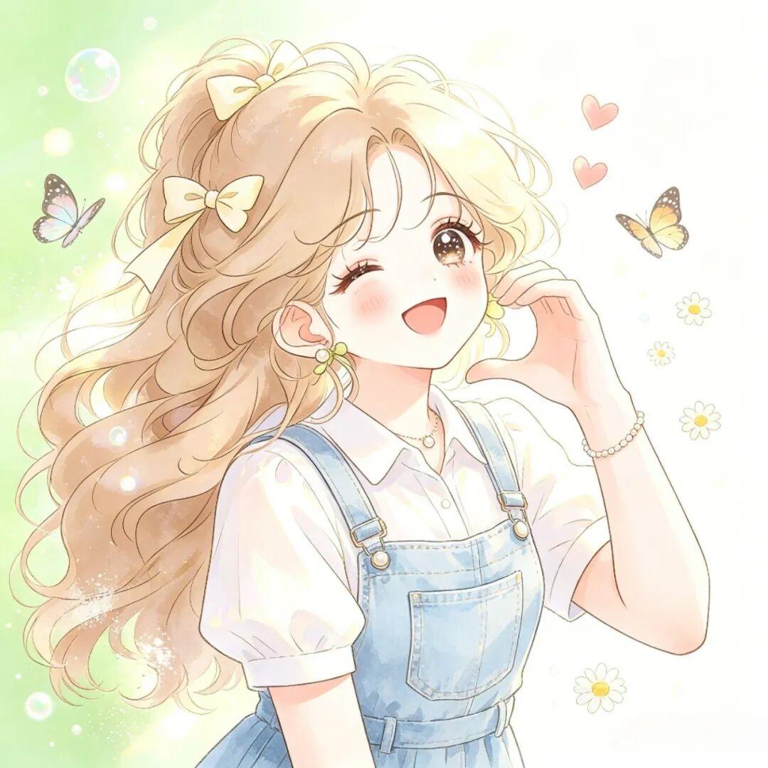 女生头像｜暖阳花开，保持满心欢喜