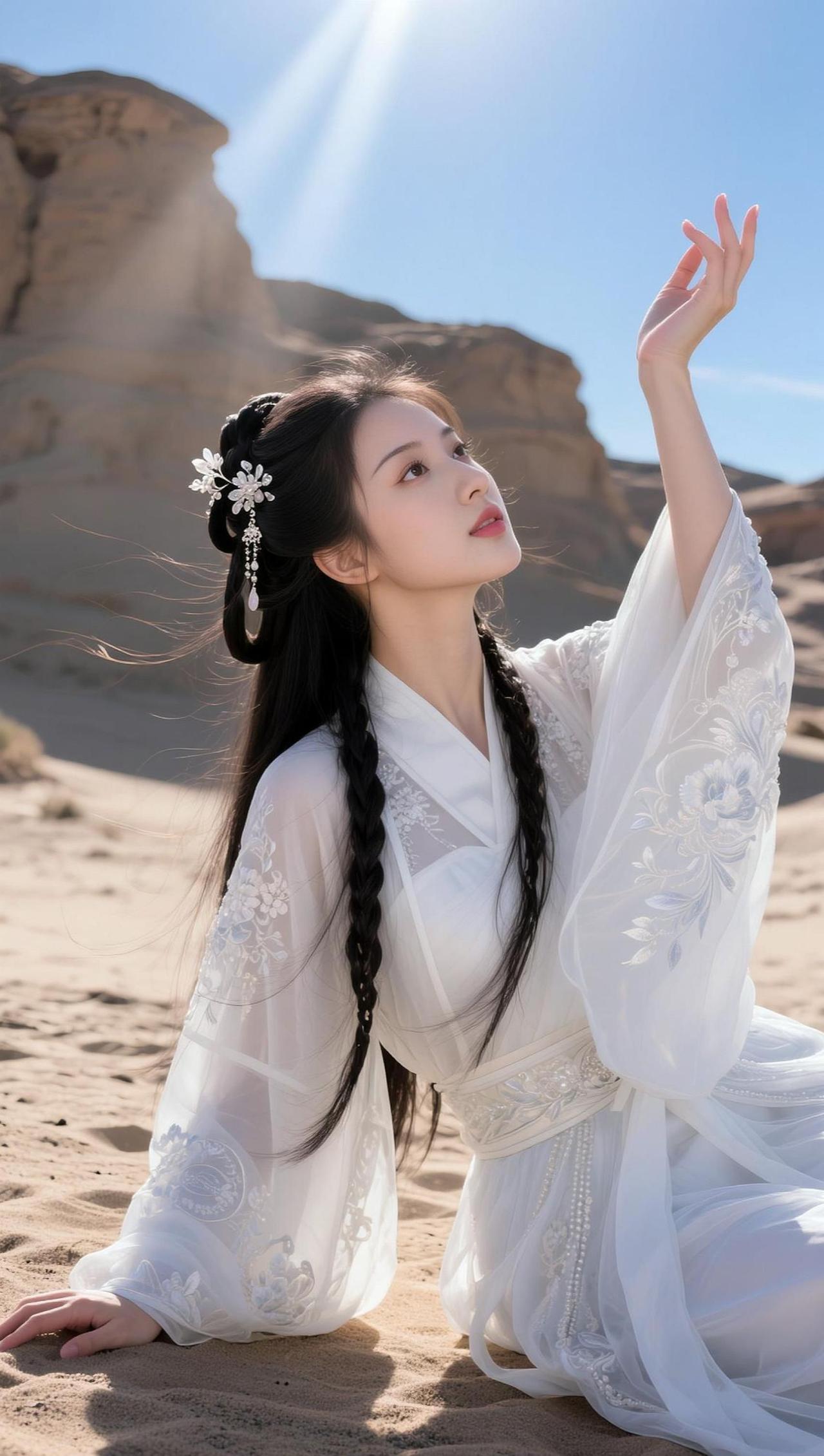 AI仙漠写真 随变ai随便玩