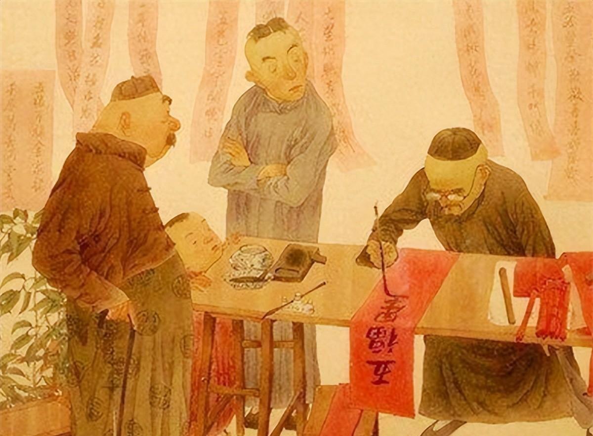棺材店门前那幅对联：“人无千岁寿”，下联内容让无数路人拍手称赞！
乾隆四十三年初
