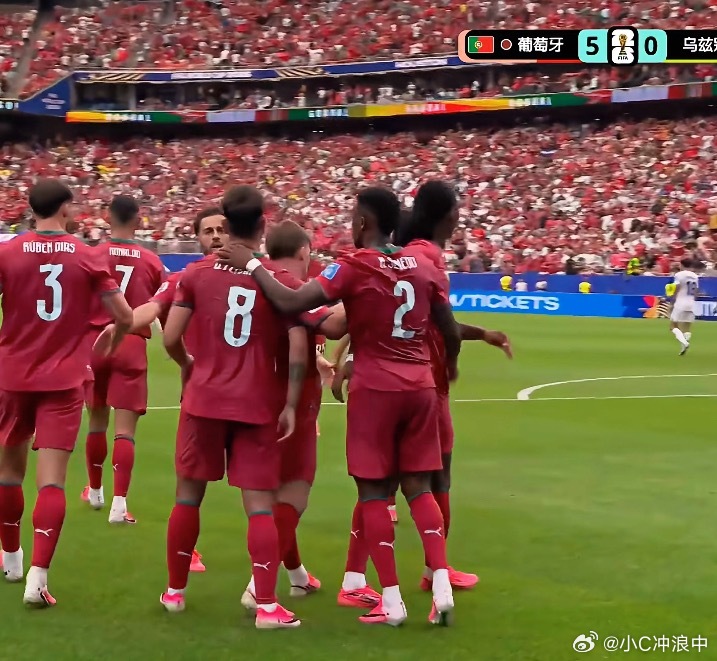 C罗梅开二度葡萄牙vs乌兹别克斯坦 我buy的4:0——4:1——5:0C罗 葡