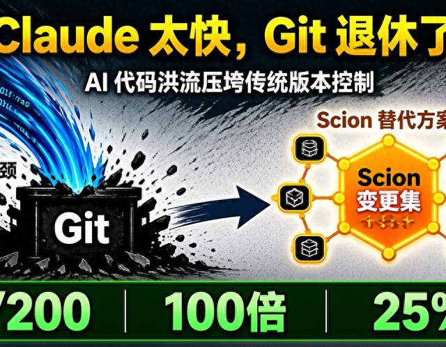 Claude写太快，Git被干退休了