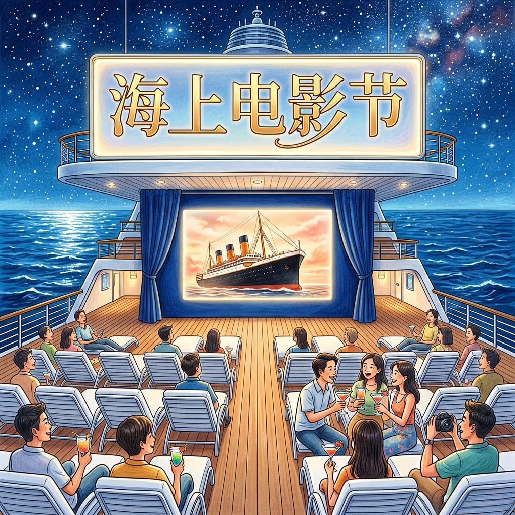 把影院搬去大海！邮轮海上电影节，把日子过成移动的浪漫

谁规定看电影只能在封闭的