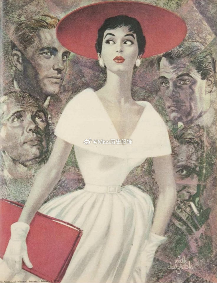 vintage[超话]  举世见其风华，少人得遇其人。 1950s 稀有套裝系列