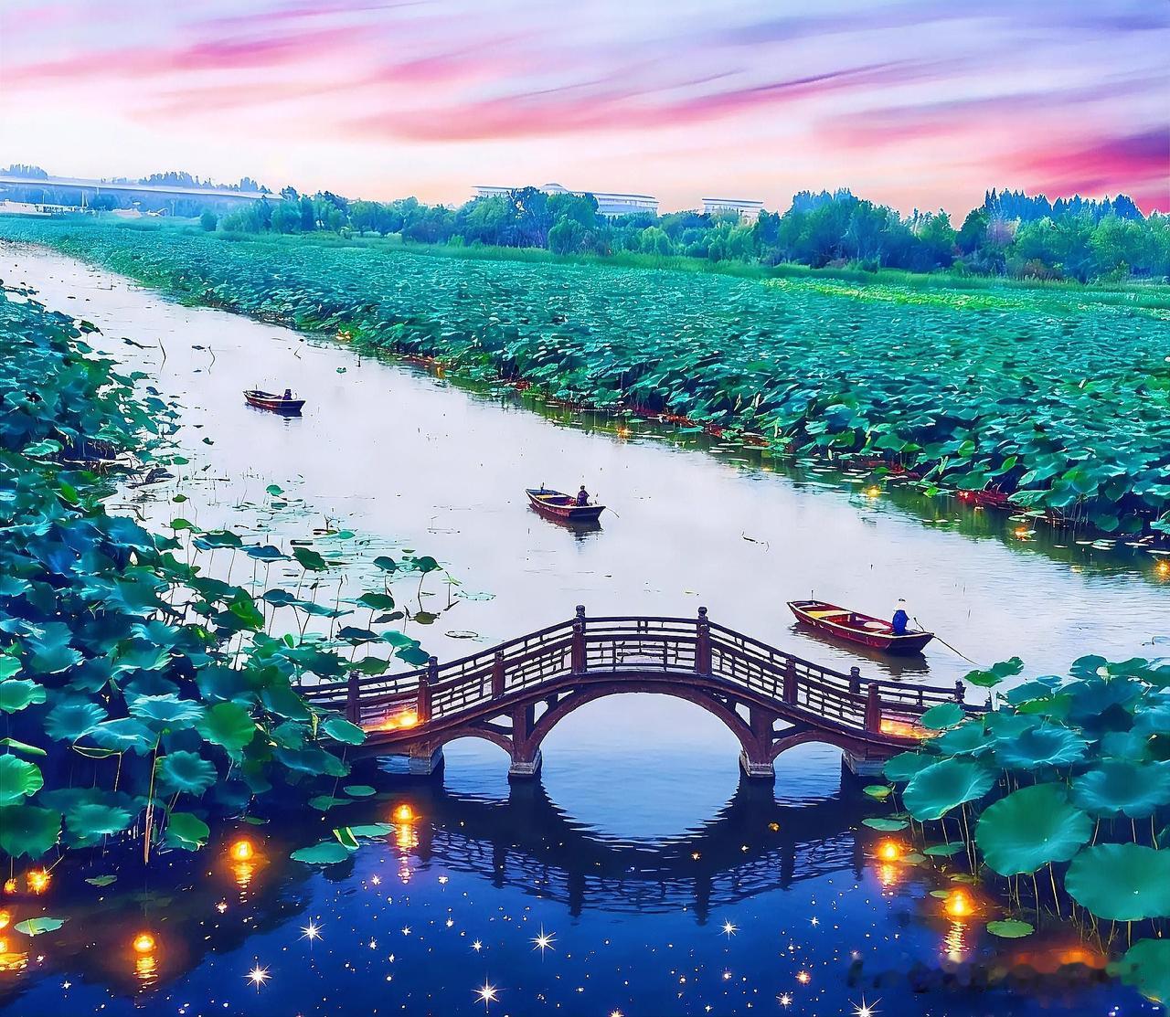 下联：蛙声一片送斜阳
上联：有请雅士[玫瑰][玫瑰][玫瑰]
