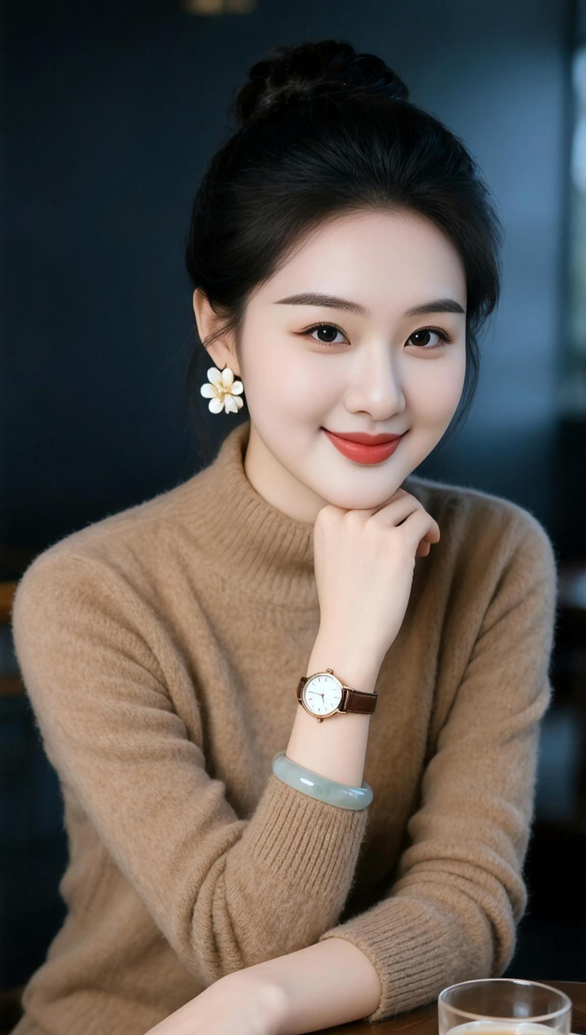 AI棕调生活照  新年拍出超好运